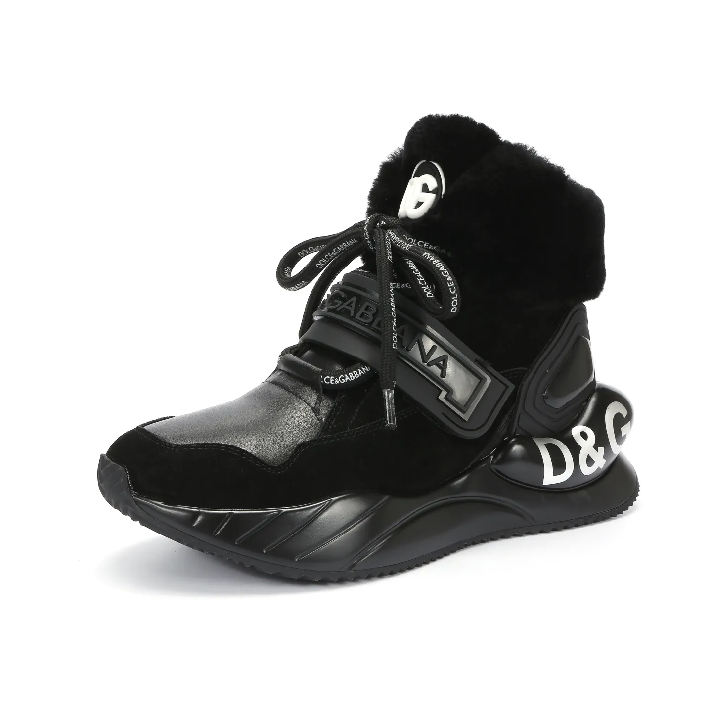 Men's men's shoes💰720💰Dolce & gabbana (DG) official website sync new style💥men's autumn and winter combat boots, warm wool lining: 1 exclusive mold opening ✅imported cowhide upper with wool lining🐑original private mold outsole✔️16-44 (38.45 custom-made, non-refundable)